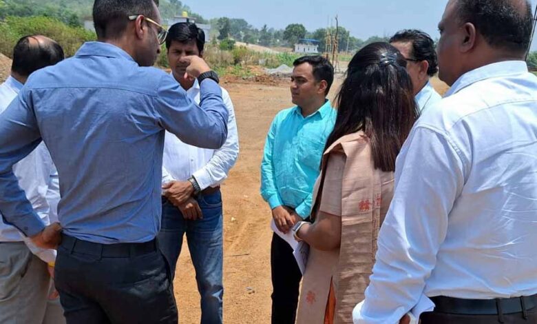 केशकाल घाटी फोरलेन बायपास निर्माण में लापरवाही नहीं चलेगी, निरीक्षण के बाद पीडब्ल्यूडी सचिव के सख्त निर्देश