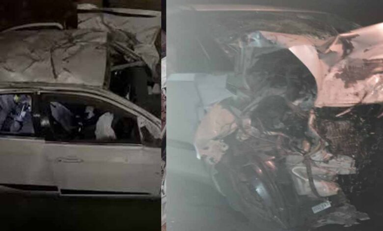 कवर्धा में दर्दनाक सड़क हादसा, चुनावी ड्यूटी से लौट रहे पुलिस आरक्षक की मौत