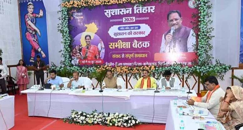 सौम्य मुख्यमंत्री  साय का सख्त रूख
