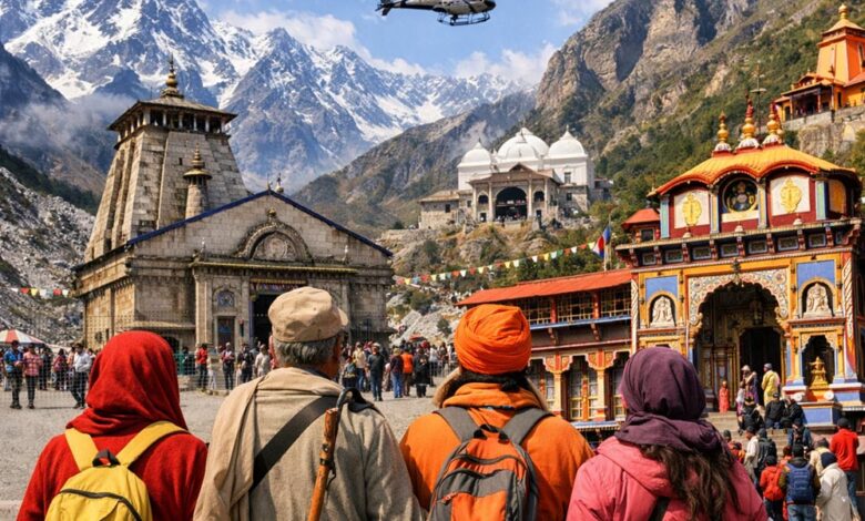 केदारनाथ यात्रा 2026 ने बनाया रिकॉर्ड, 35 दिनों में पहुंचे 9 लाख श्रद्धालु