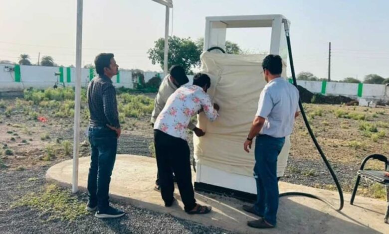 इंदौर में नकली बायो डीजल बेचने वाले डीजल पंप पर कार्रवाई, प्रतिष्ठान सील