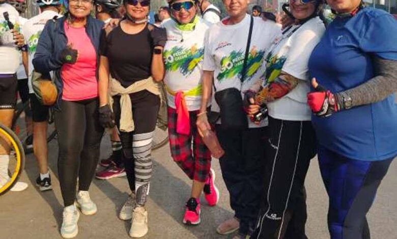World Bicycle Day पर रायपुर में निकली साइकिल राइड, फिटनेस और पर्यावरण बचाने का दिया संदेश
