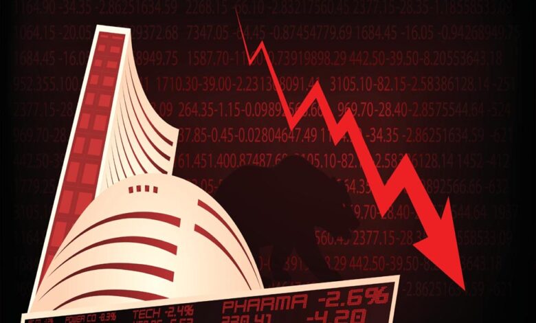 शेयर बाजार में भारी उतार-चढ़ाव: 500 अंक लुढ़का सेंसेक्स, बाद में हुई जोरदार रिकवरी
