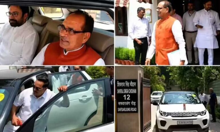 शिवराज-सिंह-चौहान-ने-दिखाई-मिसाल,-दो-मंत्रियों-संग-कार-पूलिंग-कर-पहुंचे-कैबिनेट-बैठक-में
