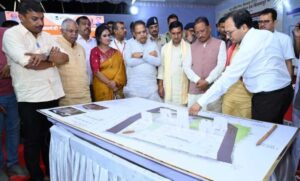 मुख्यमंत्री-श्-विष्णुदेव-साय-ने-बिलासपुर-में-निर्माणाधीन-नालंदा-परिसर-एवं-एजुकेशन-हब-का-किया-निरीक्षण