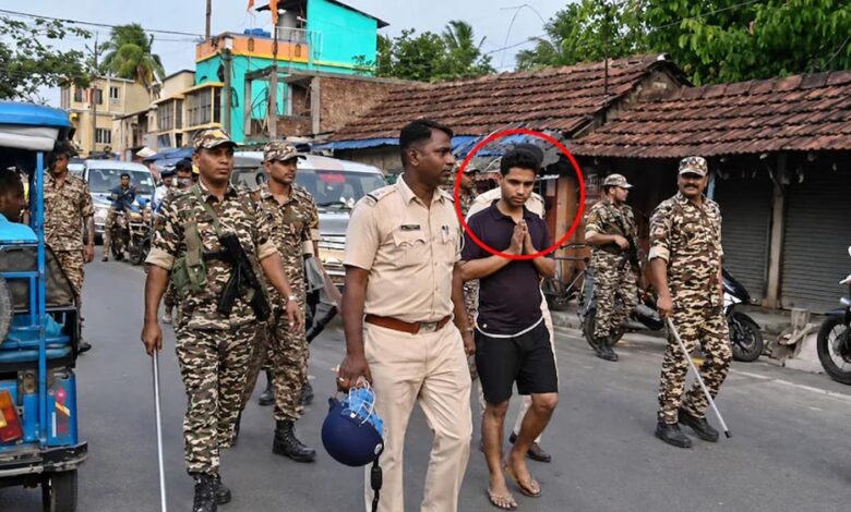 नंगे-पैर,-कमर-में-रस्सी-और-हाथ-जोड़ते-दिखे-tmc-नेता-जहांगीर-खान,-दूसरा-वीडियो-वायरल