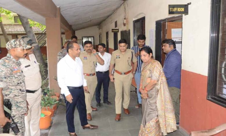 NEET UG 2026 री-एग्जाम को लेकर प्रशासन अलर्ट, कलेक्टर ने परीक्षा केंद्रों का किया निरीक्षण