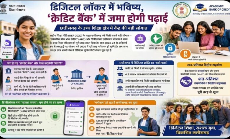​डिजिटल लॉकर में भविष्य, ‘क्रेडिट बैंक’ में जमा होगी पढ़ाई