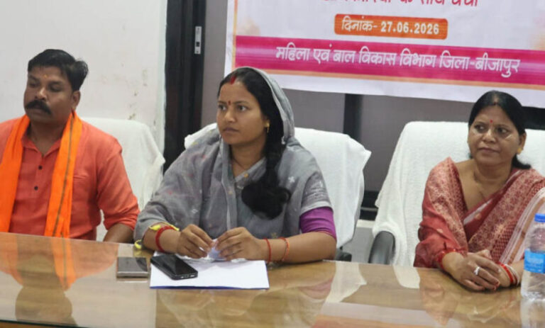 रायपुर-:-नक्सल-मुक्त-बीजापुर-अब-विकसित-बीजापुर-की-ओर-बढ़-रहा-मंत्री-लक्ष्मी-राजवाड़े