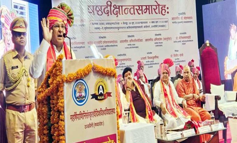 राष्ट्रीय शिक्षा नीति से उच्च शिक्षा में भारतीयता का होगा नवोदय: राज्यपाल  पटेल