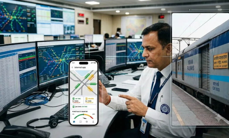 रेलवे का नया मोबाइल ऐप लॉन्च, अब ट्रेन 15 मिनट से ज्यादा लेट हुई तो तुरंत मिलेगा अलर्ट